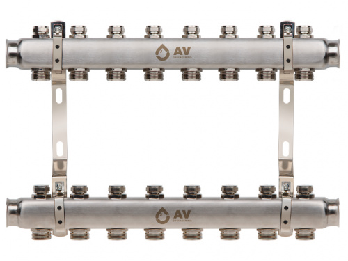 Коллекторная группа AVE162, 8 вых., AV Engineering