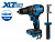 Аккум. дрель-шуруповерт BULL SR 1806 R-series SOLO XLTpro БЕСЩЕТ., Удар., 18 В, 80 Н*м