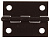 STAYER 75 x 50 х 1.6 мм, цвет коричневый, карточная петля (37611-75-3)