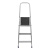 Стремянка, 3 ступени, алюминиевая, Сибртех