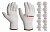 ЗУБР ОПТИМА, L-XL, х/б перчатки без покрытия, 10 класс, 10 пар (11446-XL10)