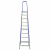 Стремянка, 10 ступеней, стальная, Сибртех