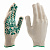 Перчатки садовые х/б, ПВХ покрытие, "Летний сад", 10 класс Palisad