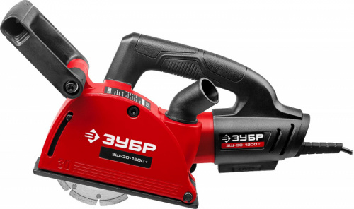ЗУБР d 125 мм, 1200 Вт, 30 мм, штроборез (бороздодел) (ЗШ-30-1200 Т)
