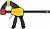 STAYER Hercules, 150/330 мм, пистолетная струбцина, Professional (32242-15)