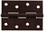STAYER 100 x 70 х 1.8 мм, цвет коричневый, карточная петля (37611-100-3)