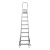 Стремянка, 9 ступеней, алюминиевая, Сибртех