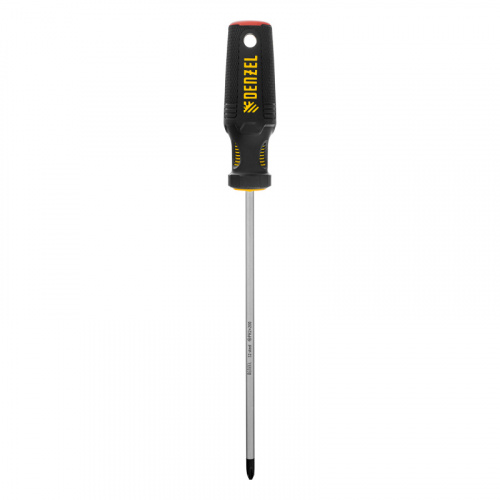 Отвертка, PH2х200 мм, S2, 3к рукоятка Denzel