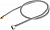 ЗУБР 1/2″, 1.0 м, гайка-штуцер, Сильфонная подводка для смесителей с укороченным штуцером (51012-100)