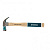 Молоток-гвоздодер, 200 г, угол 45, магнит, обрезиненная рукоятка American hickory GROSS