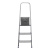 Стремянка, 3 ступени, алюминиевая, Сибртех