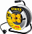 STAYER PRO-315, КГ, 3 x 1.5 мм2, 30 м, 3700 Вт, IP44, силовой удлинитель на стальной катушке (55077-30)