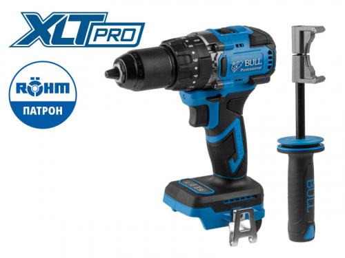 Аккум. дрель-шуруповерт BULL SR 1806 R-series SOLO XLTpro БЕСЩЕТ., Удар., 18 В, 80 Н*м