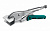 KRAFTOOL Sheet Metal, 250 мм, зажимные клещи (2251)