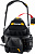 KRAFTOOL KPB-20 с быстросъёмным креплением FastClip, плечевой ремень, 20 карманов и петель, 320 х 310 мм, поясная сумка (38767)