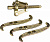 STAYER 150 мм, трехзахватный съемник подшипников, Professional (43220-150)