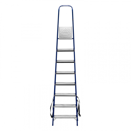 Стремянка, 8 ступеней, стальная, Сибртех